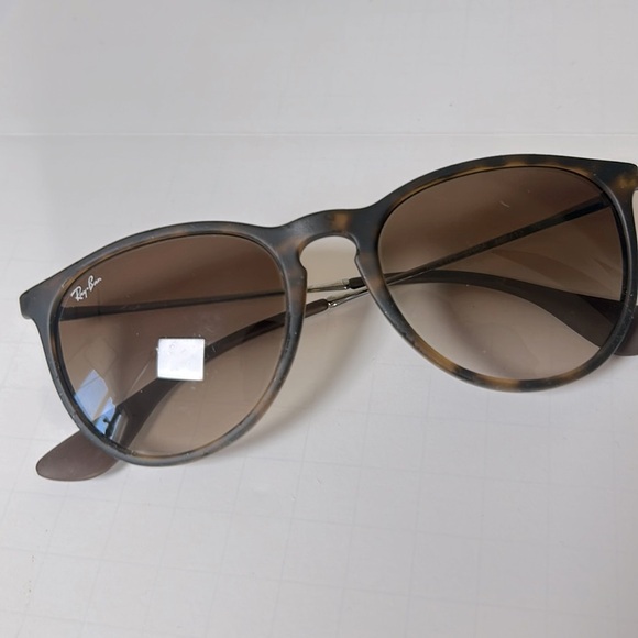 Ray-Ban Brown Tortoiseshell Round Sunglasses with Black Case main image 7